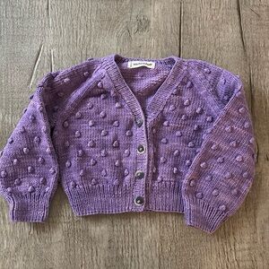 Misha & Puff Popcorn Cardigan